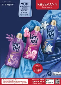 Rossmann kataloğu, Mamak | Sizin için en iyi tekliflerimiz | 2026-04-01T00:00:00.000Z - 2026-04-29T00:00:00.000Z
