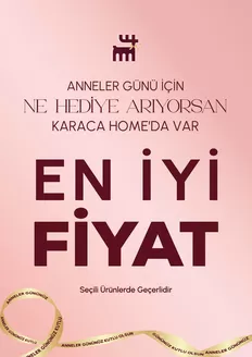 Karaca kataloğu | Kh kule | 2026-04-08T00:00:00.000Z - 2026-04-22T00:00:00.000Z