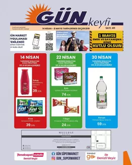 Gün Süpermarket kataloğu, İvrindi | Gün Süpermarket katalog | 2026-04-14T00:00:00.000Z - 2026-05-08T00:00:00.000Z