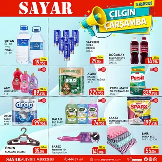 Sayar Avm kataloğu, Selimiye (Muğla) | İndirimler ve kampanyalar | 2026-04-15T00:00:00.000Z - 2026-04-15T00:00:00.000Z